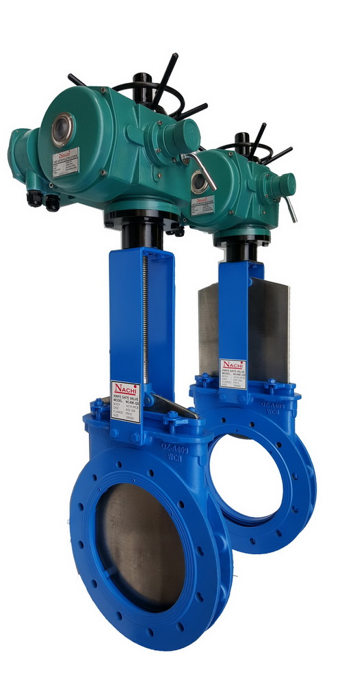 KNIFE GATE VALVE ELECTRIC ACTUATOR