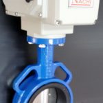 ELECTRIC ACTUATOR WITH BUTTERFLY VALVE